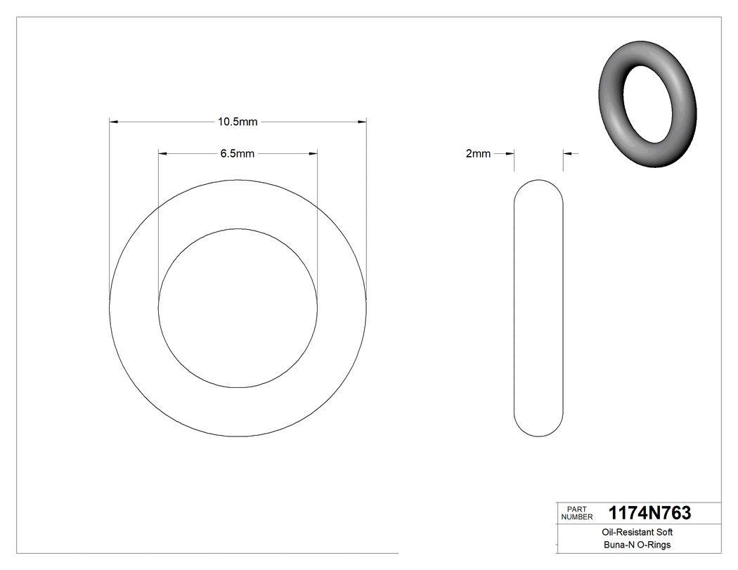 Technical drawing - 1174N763